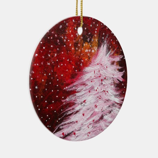 De kerstboom keramisch ornament (Rechts)