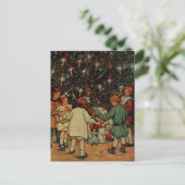 De Kerstboom Kinderen Clara Burd Kunst Briefkaart (Staand voorkant)
