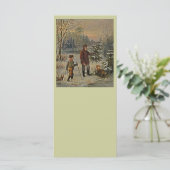 De kerstboom krijgen (Staand voorkant)