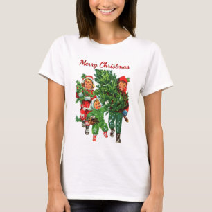 De kerstboom krijgen t-shirt
