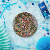 De kerstboom papieren bordje (Feest)