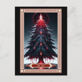 De kerstboom Tarot Kaart (Voorkant)