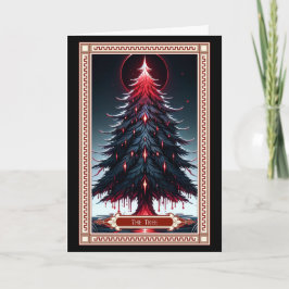 De kerstboom Tarot Kaart