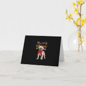 De kerstboom van de Bulldog Kaart (Gele Bloem)
