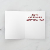 De Kerstboom van de moordenaar Feestdagen Kaart (Binnen)