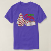 De kerstboom van de seizoenen maakt Debbie T-shirt (Design voorkant)