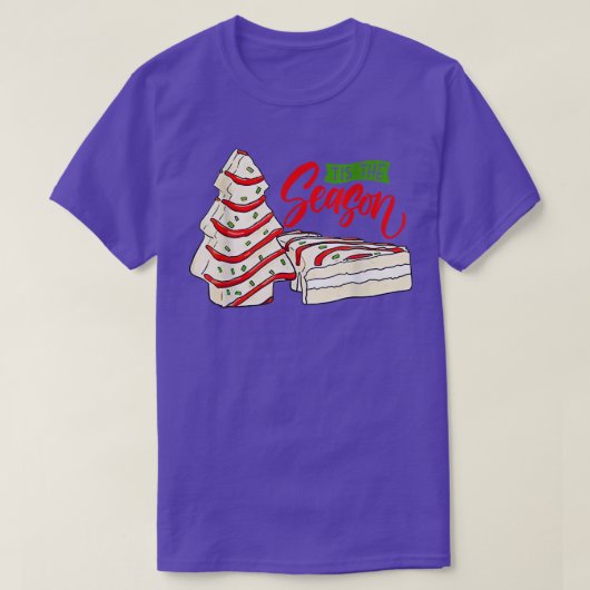 De kerstboom van de seizoenen maakt Debbie T-shirt (Design voorkant)