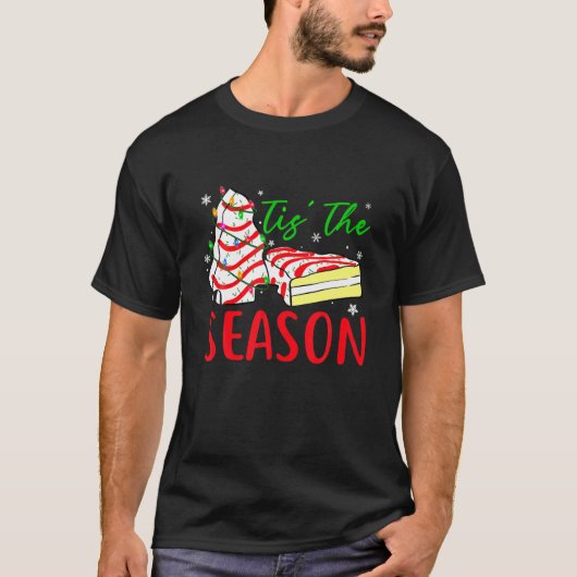De kerstboom van de seizoenen maakt Debbie T-shirt (Voorkant)
