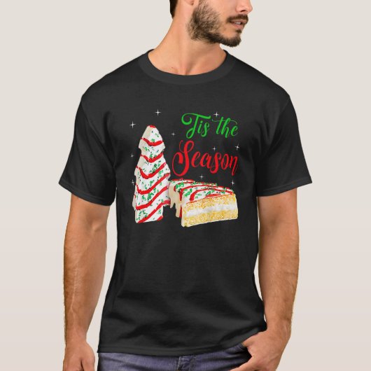 De kerstboom van de seizoenen maakt Debbie T-shirt (Voorkant)