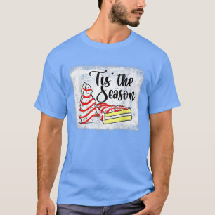 De kerstboom van de seizoenen maakt Debbie T-shirt