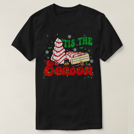De kerstboom van de seizoenen maakt Debbie T-shirt (Design voorkant)