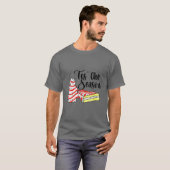 De kerstboom van de seizoenen maakt Debbie T-shirt (Voorkant volledig)