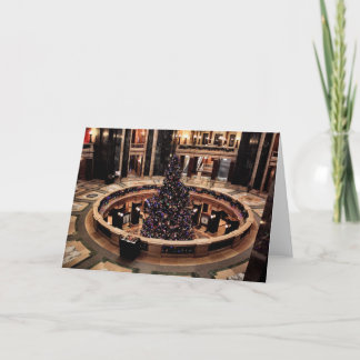De Kerstboom van het Capitool van Wisconsin Feestdagen Kaart
