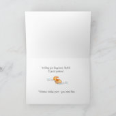 De Kerstboom van het Koekje van het fortuin Feestdagen Kaart (Binnen)