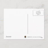 De Kerstboom van het Masker van het drama Feestdagenkaart (Achterkant)