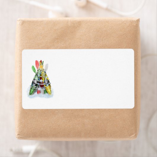 De kerstboom van Kayak Etiket (Insitu)