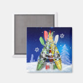 De kerstboom van Kayak Magneet (Voorkant / Achterkant)