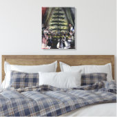 De kerstboom van koningin Victoria Canvas Afdruk (Insitu (Slaapkamer))