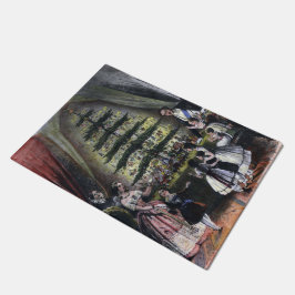 De kerstboom van koningin Victoria Deurmat