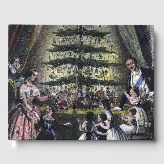 De kerstboom van koningin Victoria Gastenboek (Voorkant)