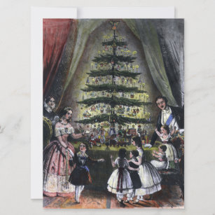 De kerstboom van koningin Victoria Kaart