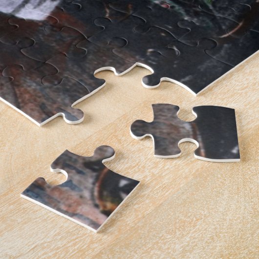 De kerstboom van koningin Victoria Legpuzzel (Zijkant)