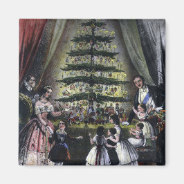 De kerstboom van koningin Victoria Magneet