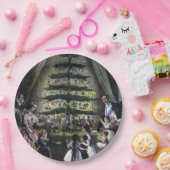 De kerstboom van koningin Victoria Papieren Bordje (Feest)