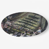 De kerstboom van koningin Victoria Papieren Bordje (Gekanteld)