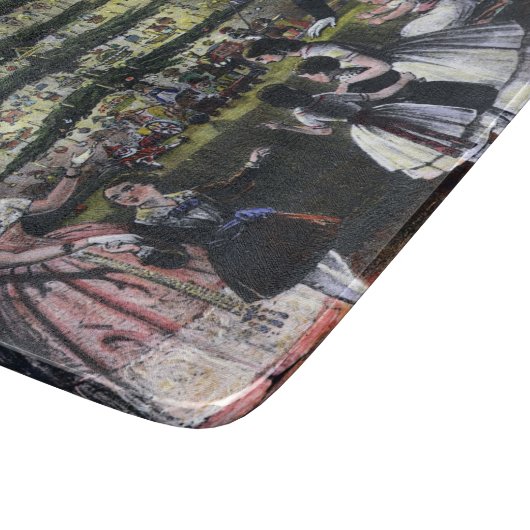 De kerstboom van koningin Victoria Snijplank (Hoek)