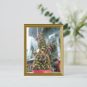 De Kerstboom van Manniquin Feestdagenkaart (Staand voorkant)