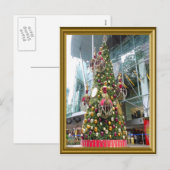 De Kerstboom van Manniquin Feestdagenkaart (Voorkant / Achterkant)