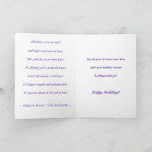 DE KERSTBOOM VAN O FEESTDAGEN KAART (Binnen)