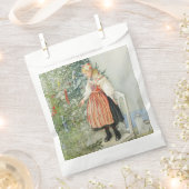 De kerstboom versieren - Carl Larsson Bedankzakje (Geknipt)
