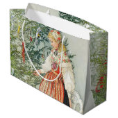 De kerstboom versieren - Carl Larsson Groot Cadeauzakje (Achterkant Gekanteld)