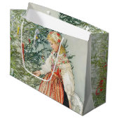 De kerstboom versieren - Carl Larsson Groot Cadeauzakje (Voorkant Gekanteld)