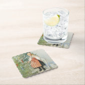 De kerstboom versieren - Carl Larsson Kartonnen Onderzetters (Insitu)