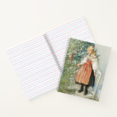 De kerstboom versieren - Carl Larsson Notitieboek (Binnen)