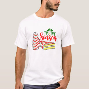 De kerstboomkoekjes van de seizoensboom t-shirt