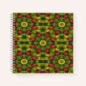 De kerstcactus...... notitieboek (Voorkant)