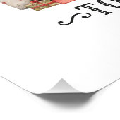 De kerstcadeau is het seizoen perfect poster (Hoek)