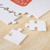 De kerstcadeauboom is het seizoen legpuzzel (Zijkant)