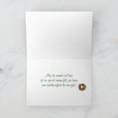 De kerstcadeaukaart - Warmte/Thuis Feestdagen Kaart (Binnen)