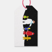 De kerstcadeauLabels van de feestdag Cadeaulabel (Achterkant)