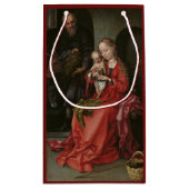 De kerstcadeautas van de Heilige Familie Klein Cadeauzakje (Achterkant)