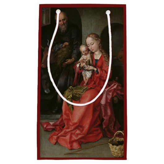 De kerstcadeautas van de Heilige Familie Klein Cadeauzakje (Voorkant)