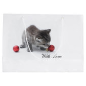 De kerstcadeautas voor de orthodoxe kerst large cadeautasje (Achterkant)