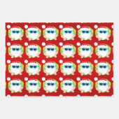 De kerstcadeautjes voor kerstcadeautjes voor kerst inpakpapier vel (Voorkant 2)