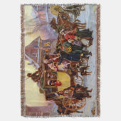 De kerstcoach 1795 Jean Leon G. Ferris Deken (Voorkant Verticaal)