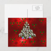 De kerstdagen feestdagenkaart (Voorkant / Achterkant)